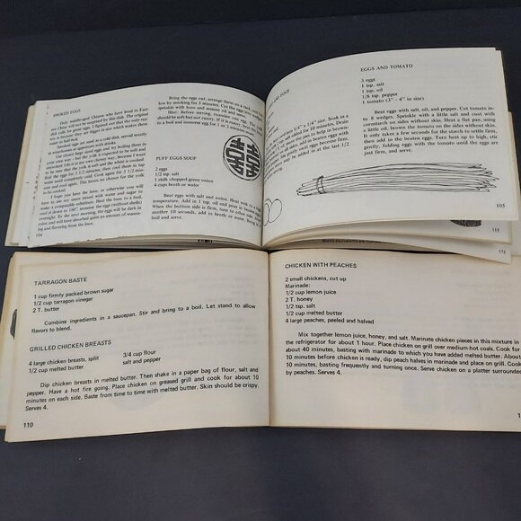 Nitty Gritty Productions 1970s - The Wok Chinese - Charcoal BBQ - Cookbooks Set - Picture 12 of 12